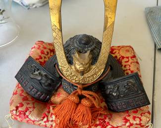 Japanese warrior helmet 