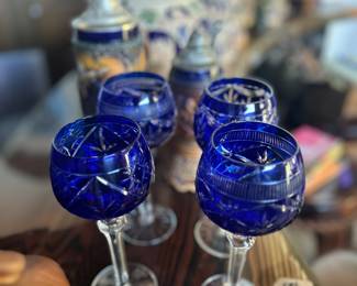 Vintage goblets 