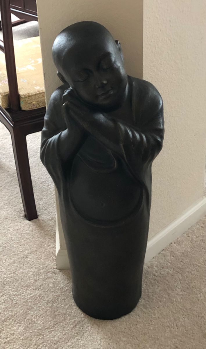 30” SHAOLIN MONK BUDDHA PEACEFUL Statue