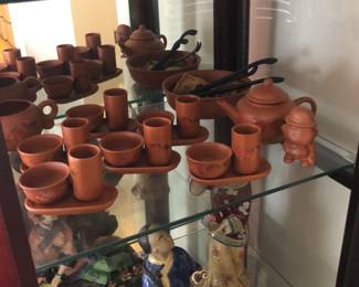 Clay Tea set from Beijing   