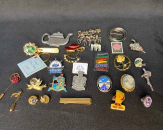Collectible pins brooches