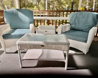 Martha Stewart’s wicker Patio Furniture 
Like new 
