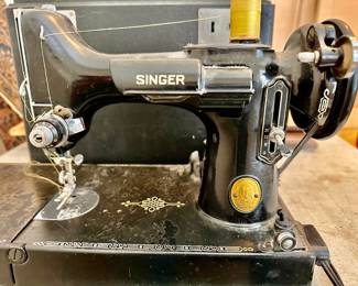 Vintage Singer “Feather weight “ Sewing Machine