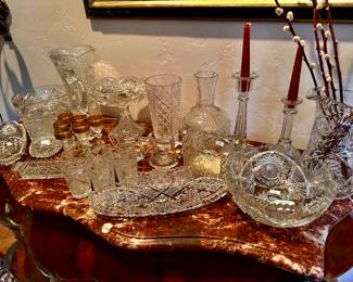 American Brilliant Cut Glass
Waterford 