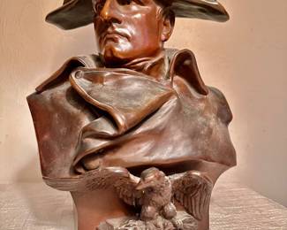 Bronze Napoleon Statue 
Signed R. Colombo 1885