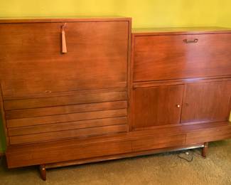 Merton Gershwin for American Martinsville. These are 3 pieces and will be sold separately.