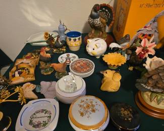 Trinket Boxes - Chickens - Piggy Bank