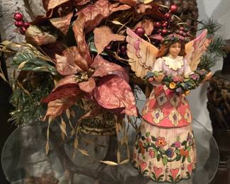 Jim Shore Angel - Flower Arrangement