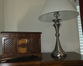 Jewelry Box - Other Chrome Lamp