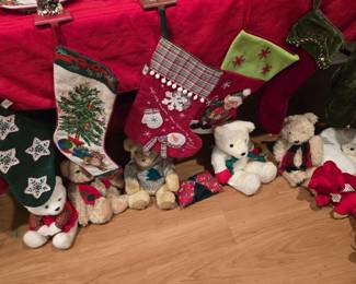 Christmas Stockings - Stuffed Animals