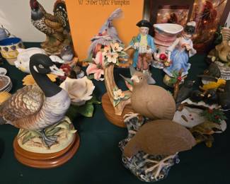 Nice Collection of Bird Figurines