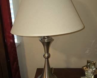 Chrome Lamp - We have a pair