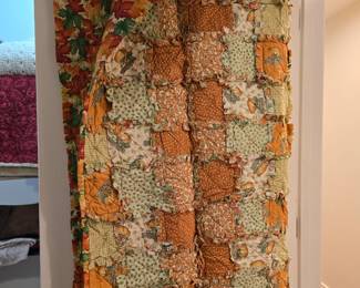 Handmade Vintage Fall Quilt