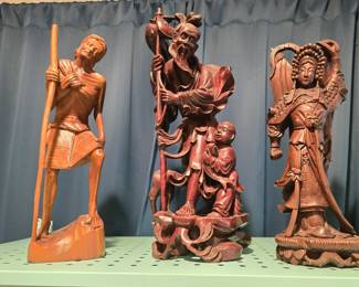 Handcarved Korean Figurines