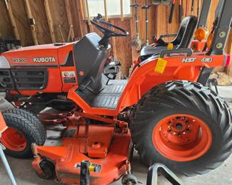 Side View of Tractor