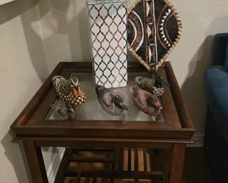 Other Side Table - Chrome Lamp - Duck Collection