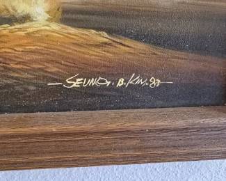 Signature on Painting