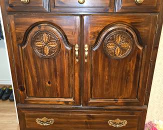 Vintage Dresser - Headboard - Nightstand