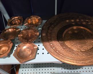 Brass Platters - Brass Ash Trays
