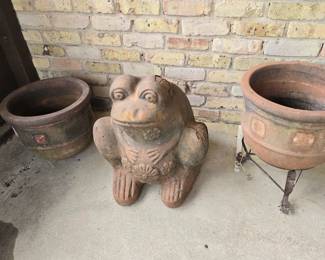 Flower Pots - Big Frog