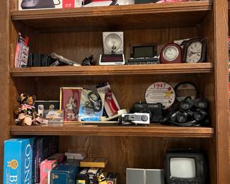 Vintage electronics and games