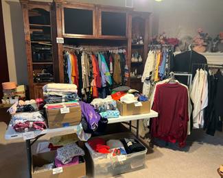 Clothes and loungewear