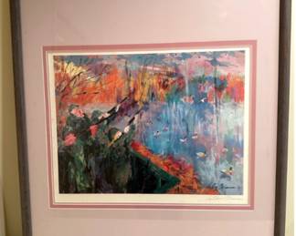 LeRoy Neiman signed lithograph 