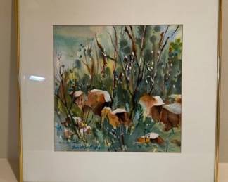 Doris Mapes signed painting