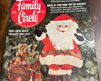 1964 December Family Circle Christmas Magazine Etsy