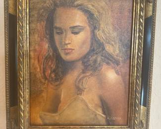 Original Painting with frame