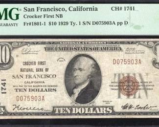  $10 Gold Note