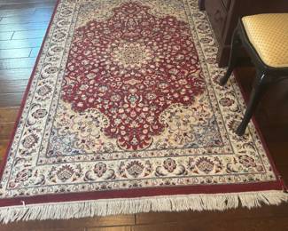 Wool and silk rugs