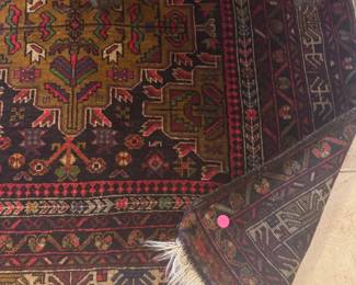 Hand knotted vintage rugs