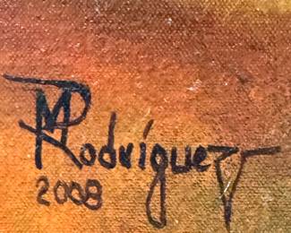 M Rodriguez original art.  Valuations up to 100k