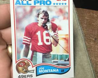 Joe Montana Card