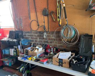 Garage items. Tools and more 