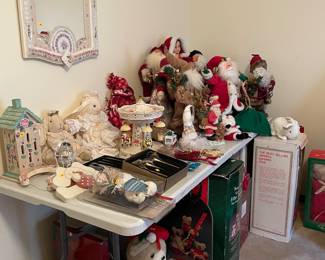 Carousels and Christmas bears and Santa’s 