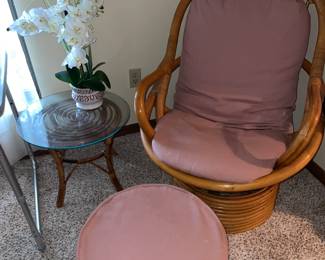 Boho rattan furniture 