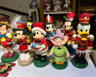 Collection of Disney Nutcrackers