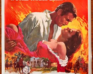 1972 Gone With Wind Lithograph Reproduction Movie Poster
Lot #: 30