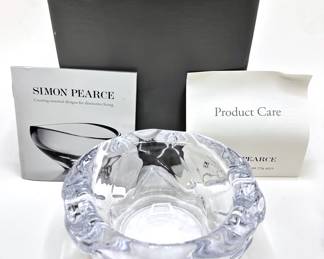 New In Box Simon Pearce Small Heavy Crystal Bowl, Signed
Lot #: 2