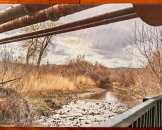Photograph Landscape On Stretched Canvas
Lot #: 84