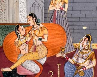 Indian Miniature Original Painting
Lot #: 78