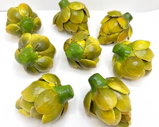 8 Faux Artichokes
Lot #: 115