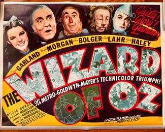 The Wizard Of Oz Lithograph Reproduction Movie Poster
Lot #: 29
