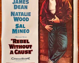 1986 Rebel Without A Cause Lithograph Reproduction Movie Poster
Lot #: 31