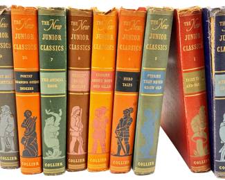 9 1930s The New Junior Classics Vintage Books
Lot #: 70