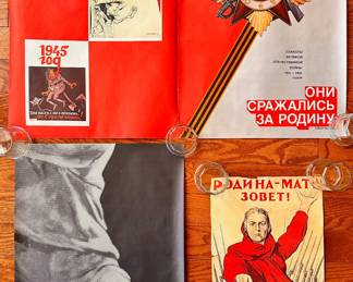 6 World War II Russian Patriotic Reproduction Posters
Lot #: 37