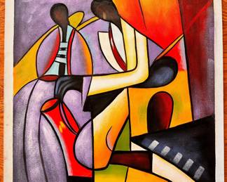 Original Painting On Canvas, Unframed, Signed Tom
Lot #: 65