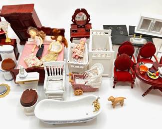 Doll House Furniture, Mostly By Melissa & Doug (Over 40 Pieces)
Lot #: 96